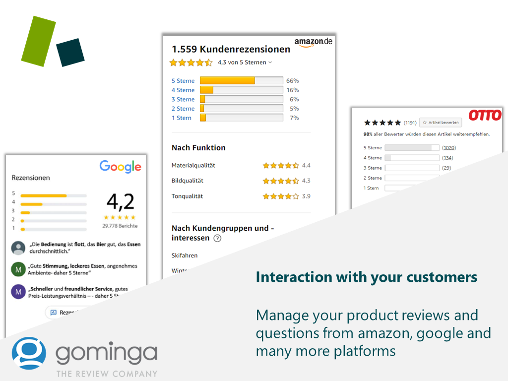 gominga Review Manager screenshot 1